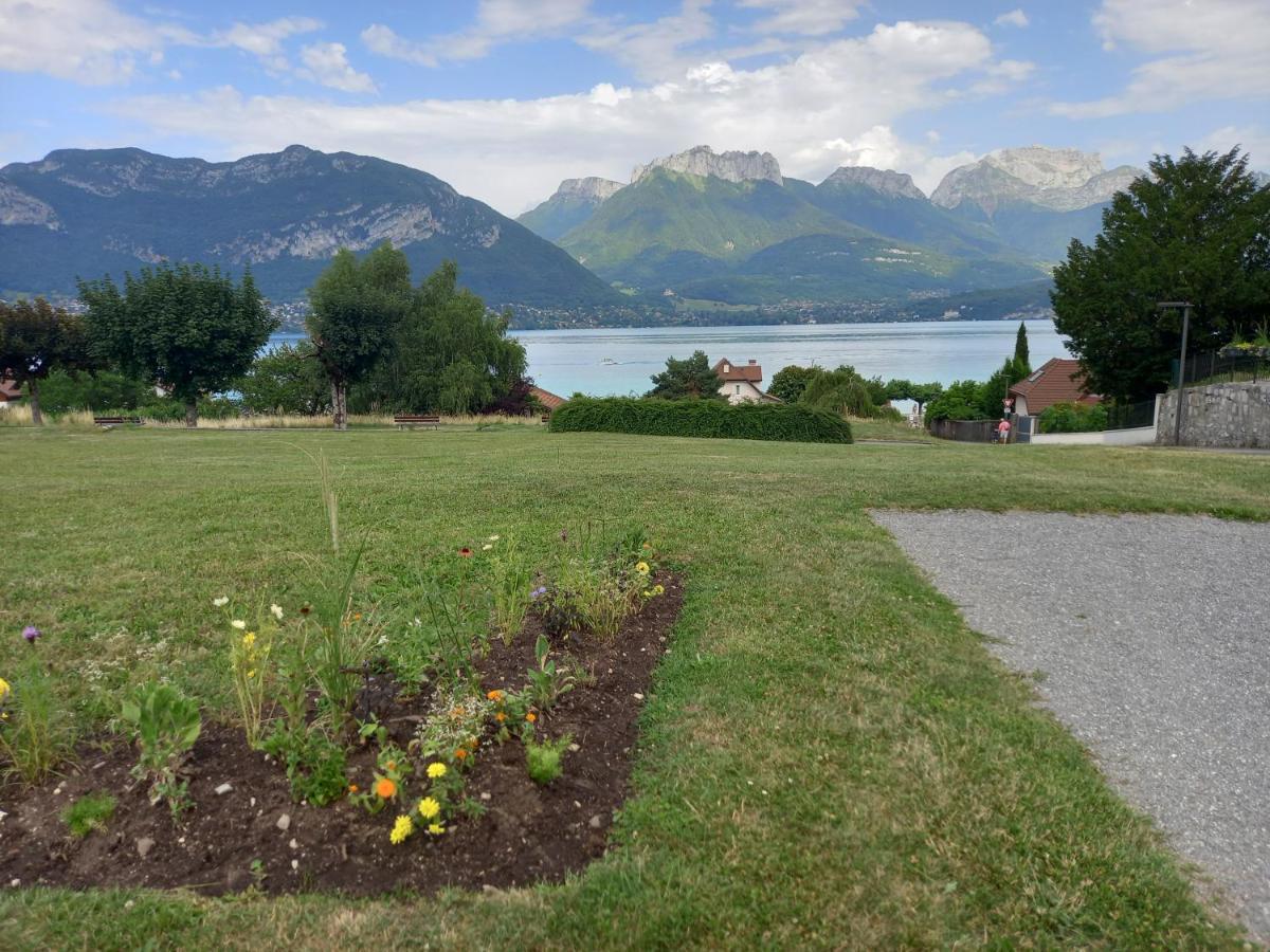 Appartement 100m lac et piste cyclable avec parking gratuit à Sévrier Extérieur photo